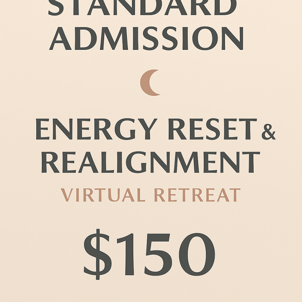 ✨ Energy Reset & Realignment Virtual Retreat — Standard