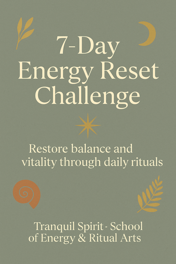The 7-Day Energy Reset Journey