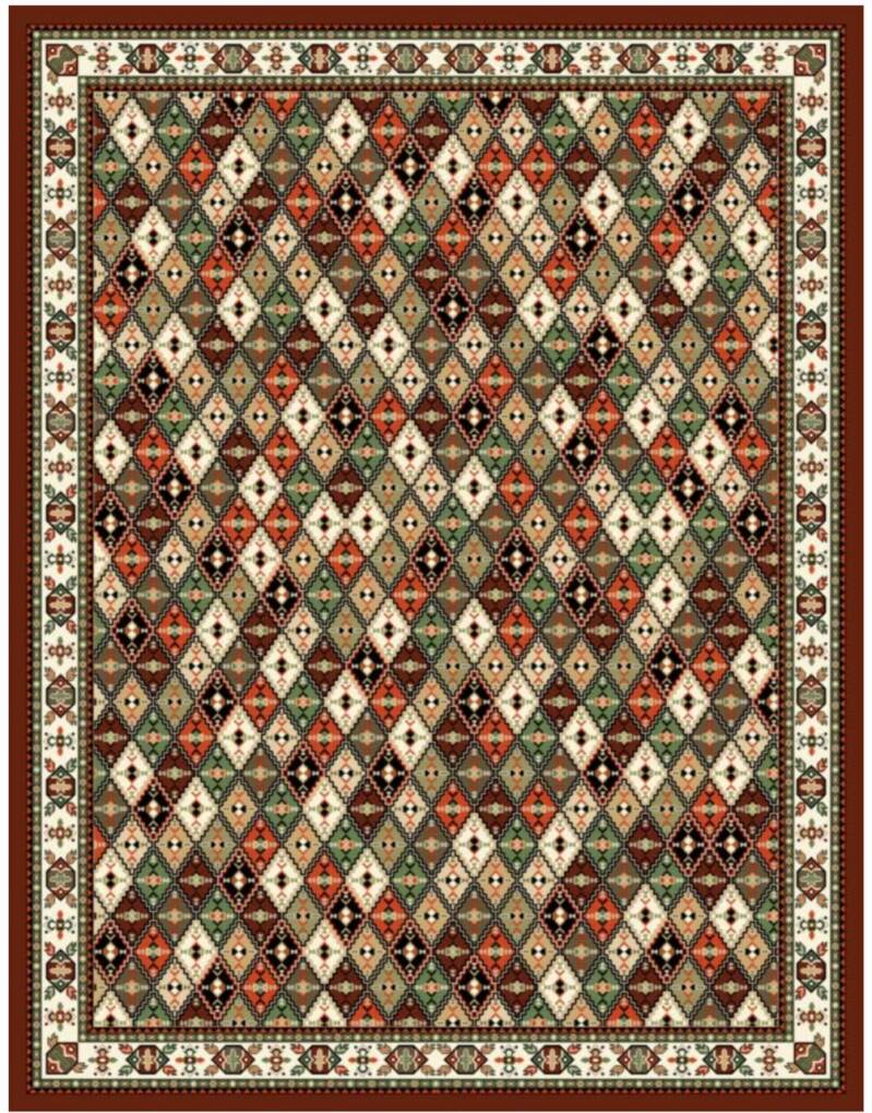 *SKU: MATS-0004 *Classic Dimond Motif -Almas- (Custom sizes available)