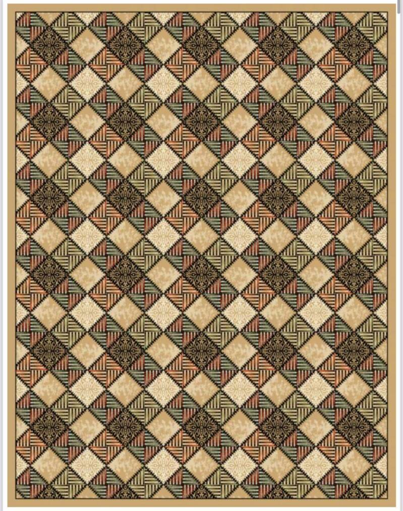 *SKU: MATS-0007 *Heritage Checkered Design -Arman2- (Custom sizes available)