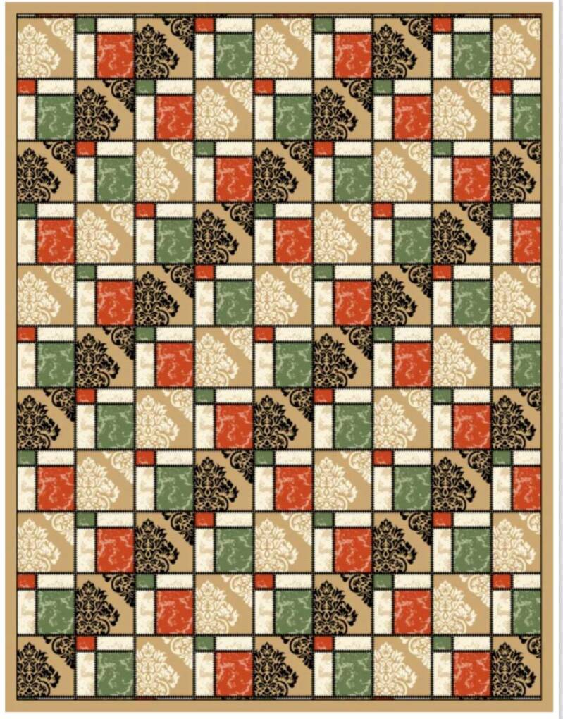 *SKU: MATS-0020 *Garden Motif Design -Cheltike2- (Custom sizes available)