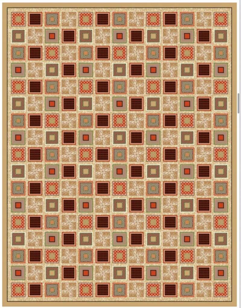 *SKU: MATS-0031 *Traditional Medallion -Guchi2- (Custom sizes available)