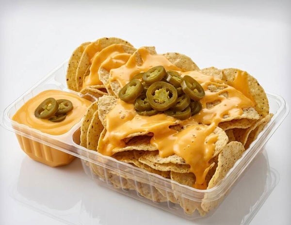 Nachos con queso