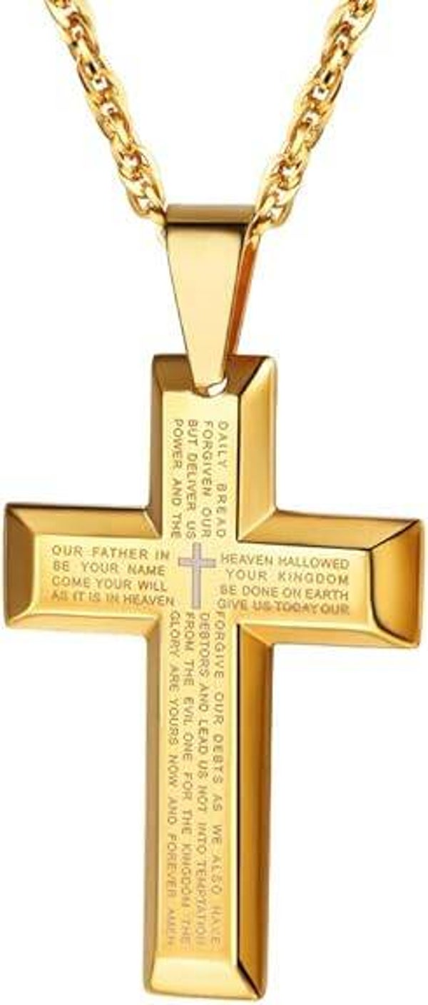 cross jessus gold