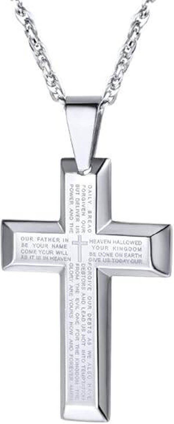 cross jessus silver