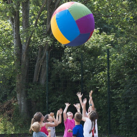 GIANT MULTICOLORED BALL 100 cm