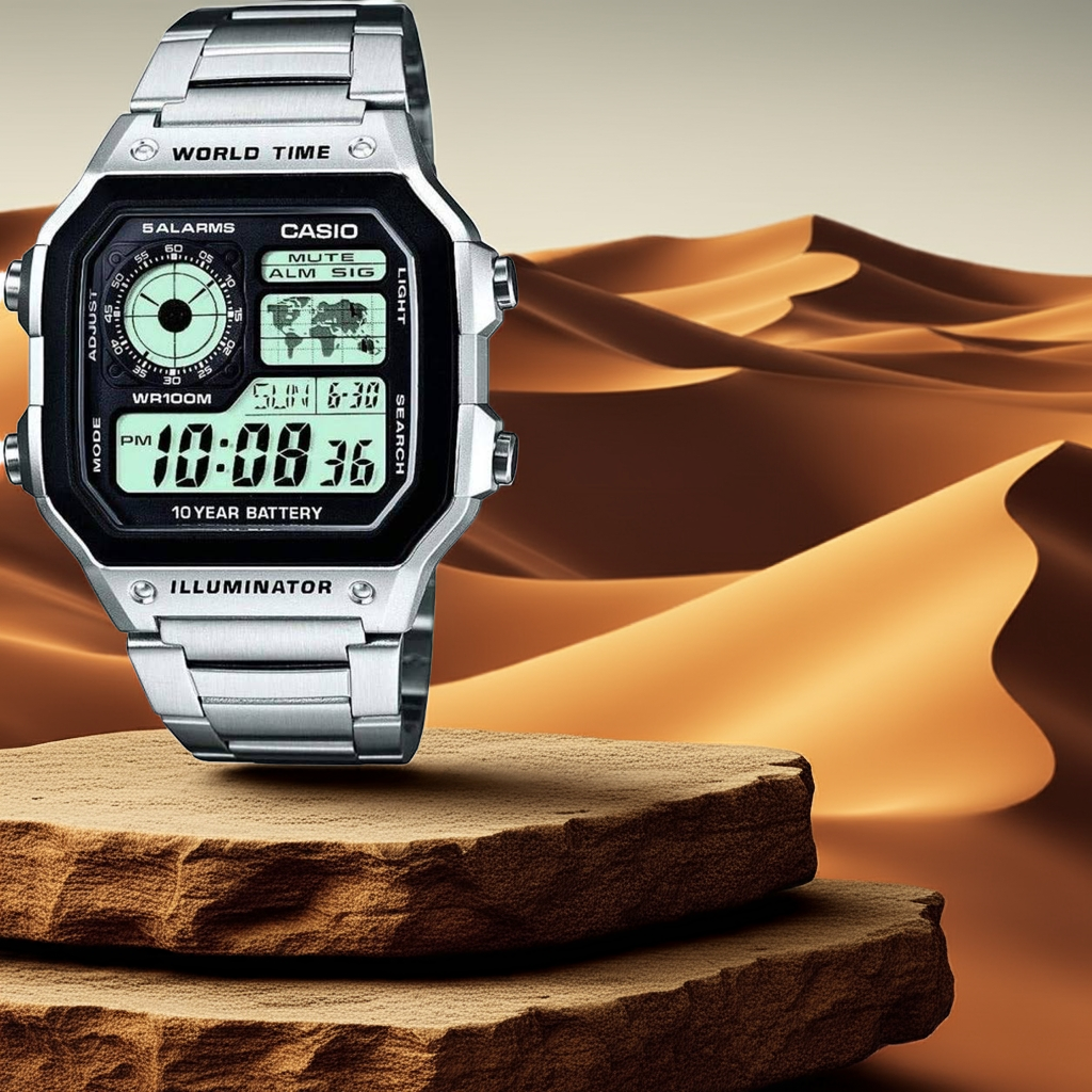 Casio:digital watch for boys