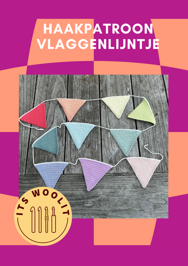 Haakpatroon basis vlaggenlijntje