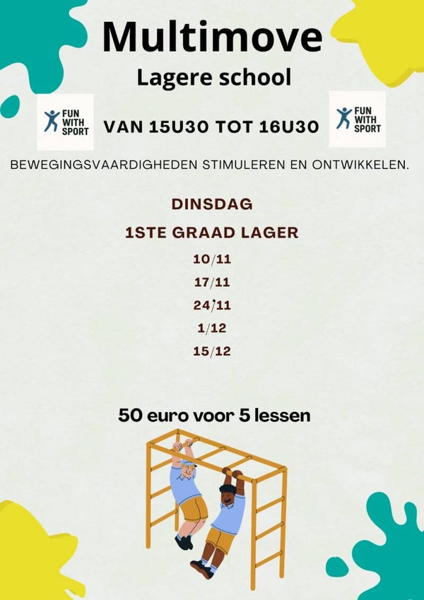 Multimove lagere school VBS Prinsenhof