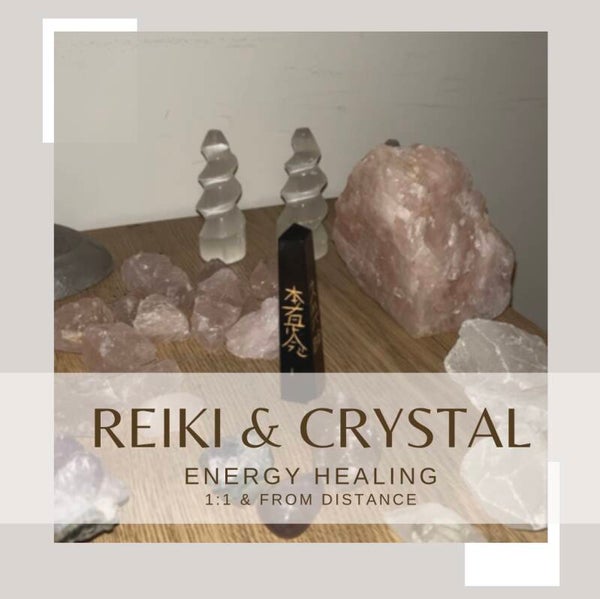 Reiki & Crystal Healing (90 min)