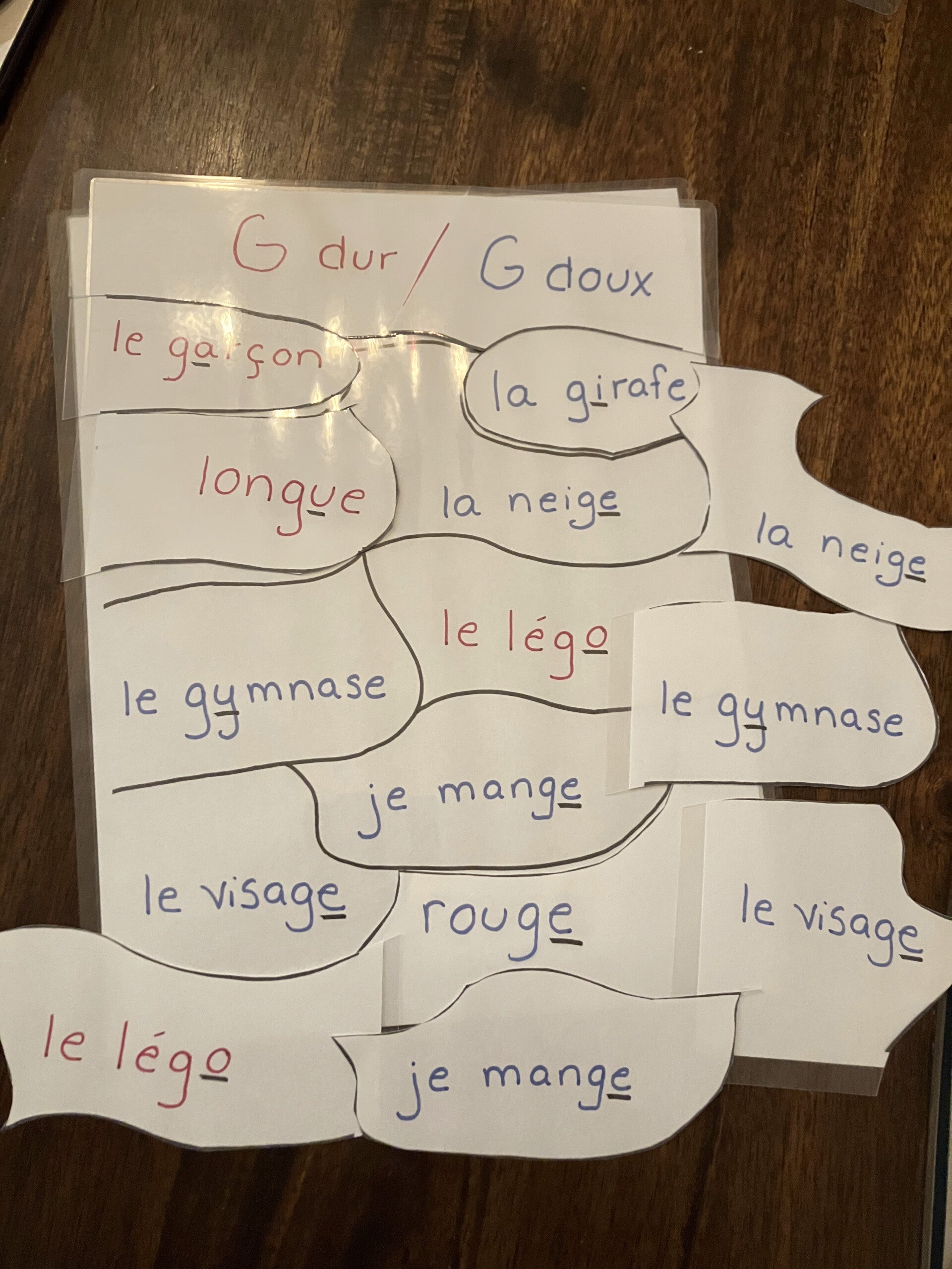 Casse-Tête G dur/doux