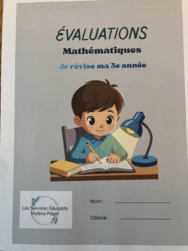 Évaluations mathématiques 3e année