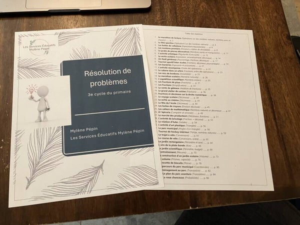 Résolutions de problèmes 3e cycle version numérique