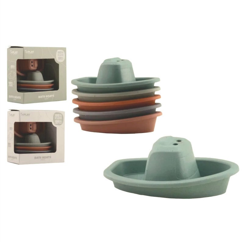 100% gerecycled bootjes set van 5