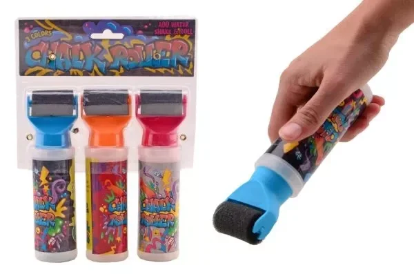 3 krijt rollers op blister
