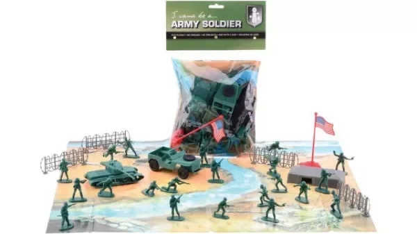Army forces speelset met speelmat
