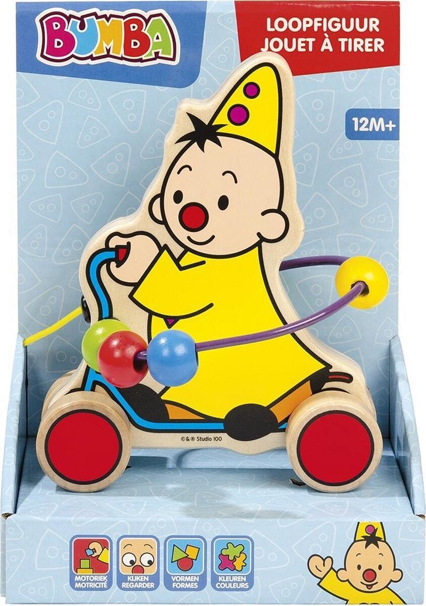 Bumba Houten trekfiguur