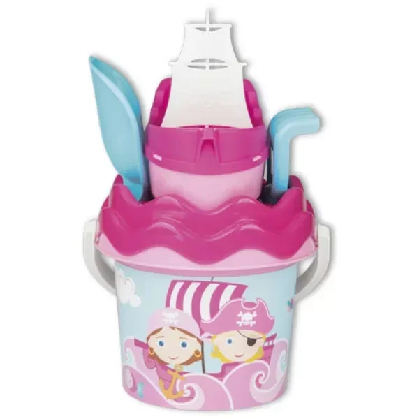 Emmerset piraat en boot Roze 5 dlg.