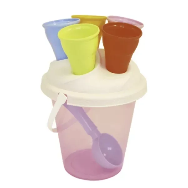 Ice cream emmerset rood/roze 7 dlg.