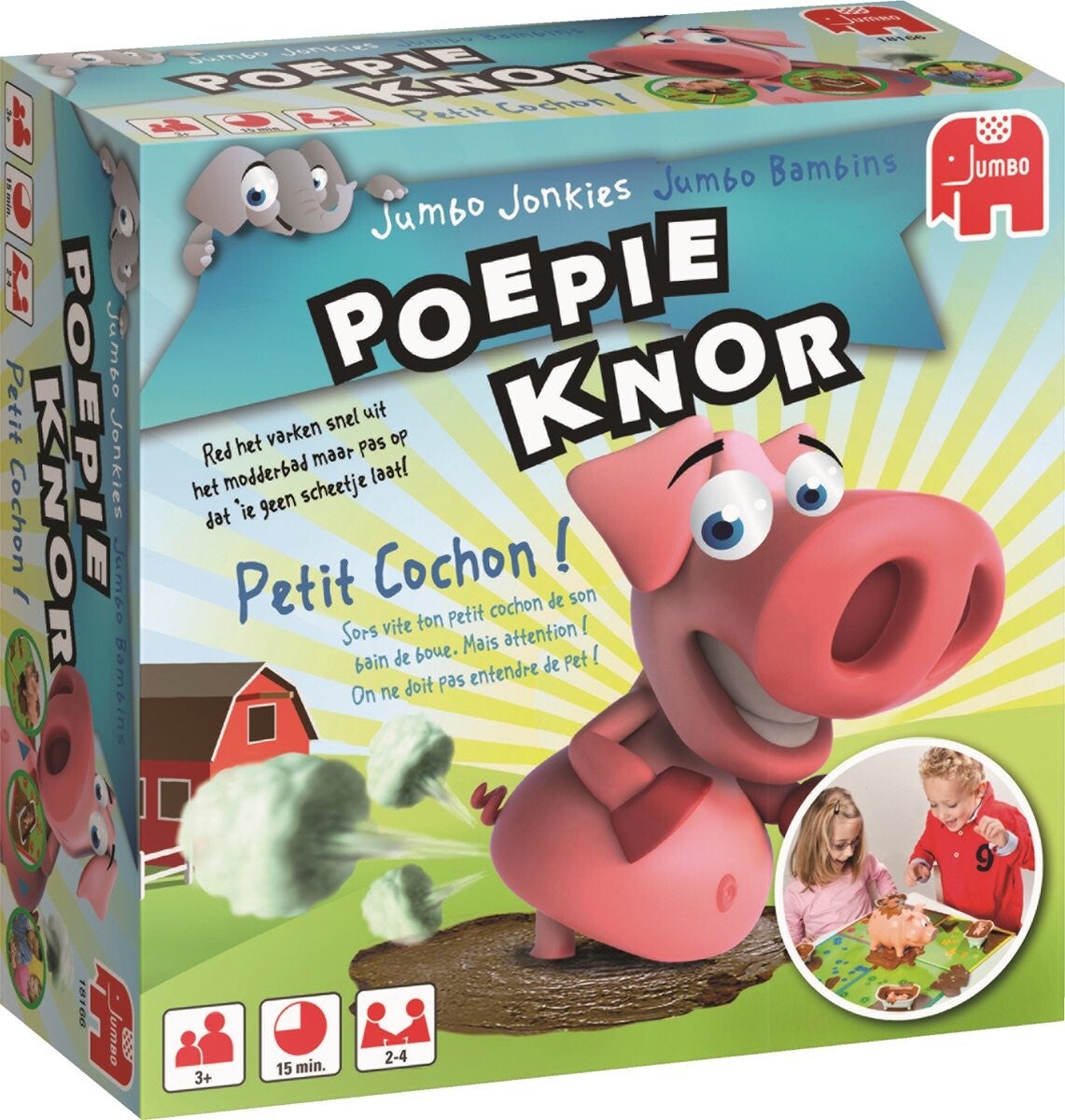 Jumbo Poepie knor! gezelschapspel