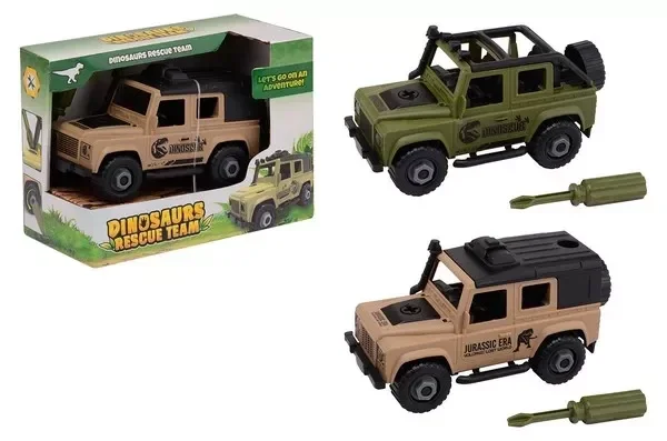 Jungle terrein auto in doos