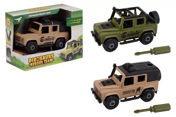 Jungle terrein auto in doos