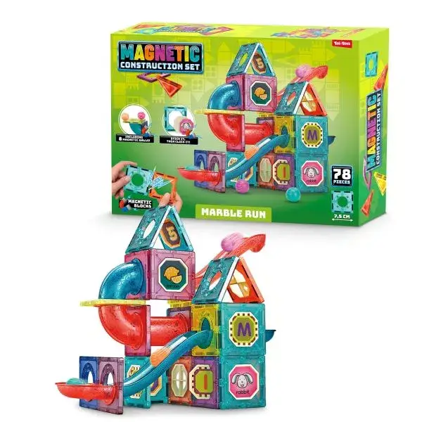 Magnetic Construction set knikkerbaan