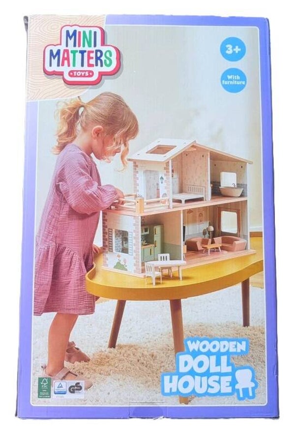 Mini Matters houten poppen huis