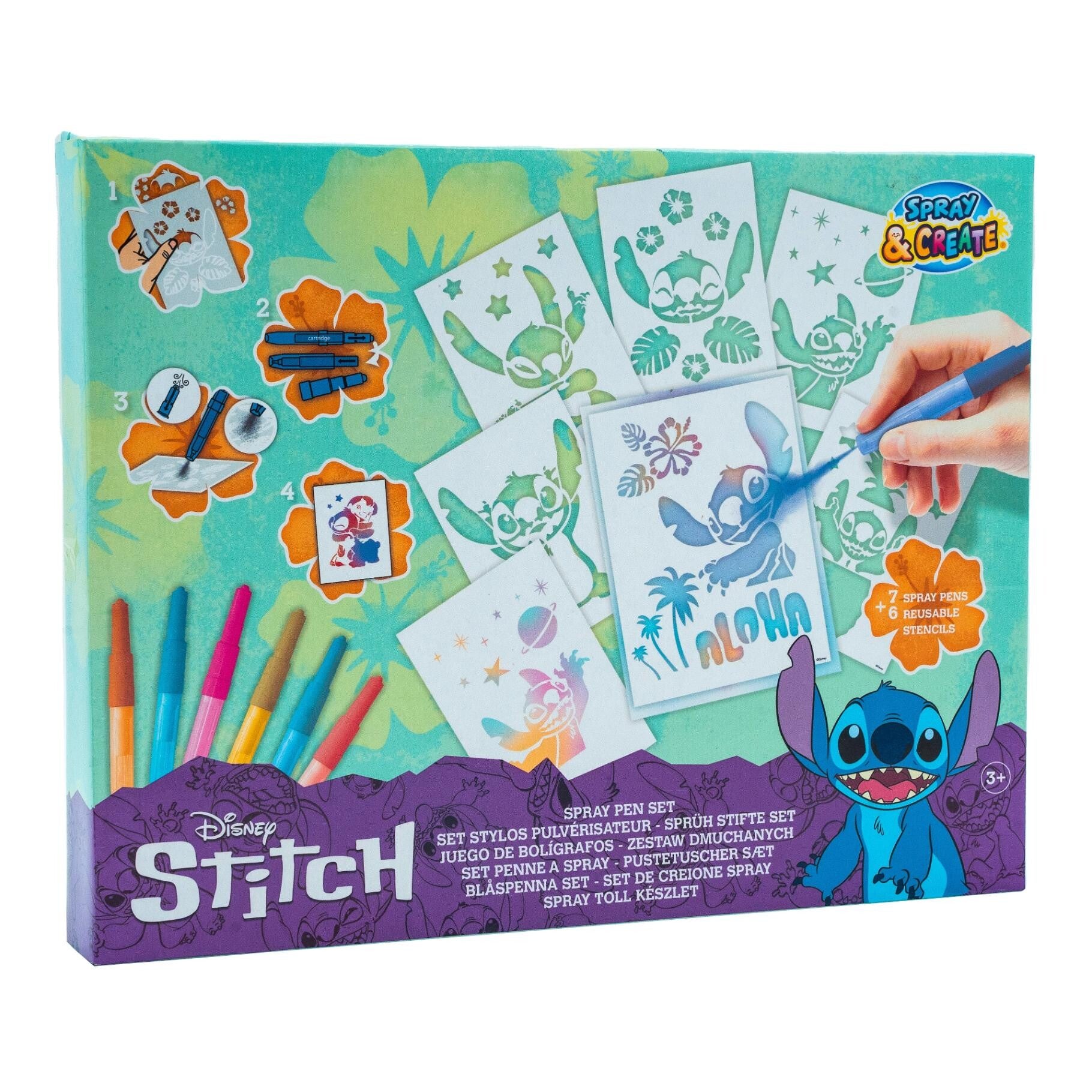 Stitch spray pen set
