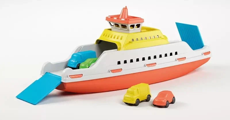 Veerboot met 4 auto s 39 cm lang