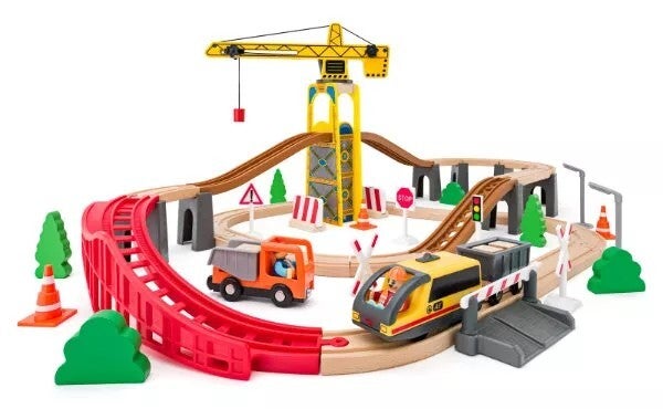 Woody treinset met kraan