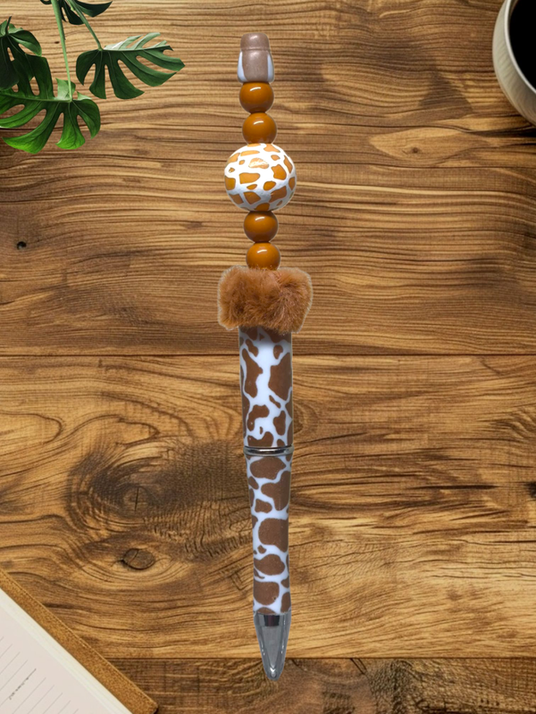 Brown Cow Fluff pen
