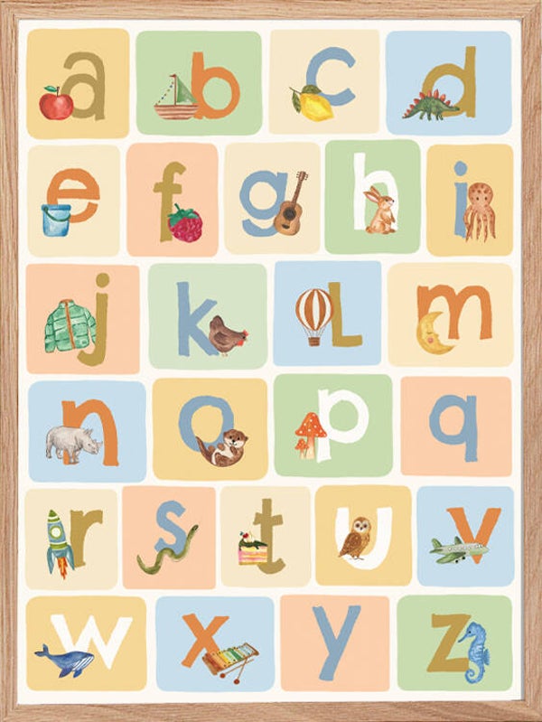 Poster 'ABC Alfabet'