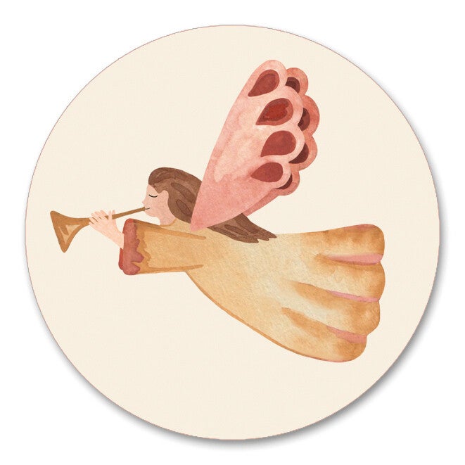 Stickers 10 stuks 'engel'