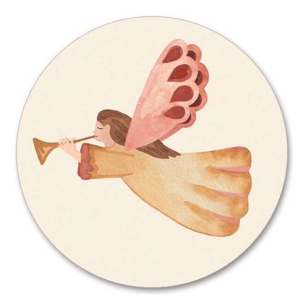 Stickers 10 stuks 'engel'