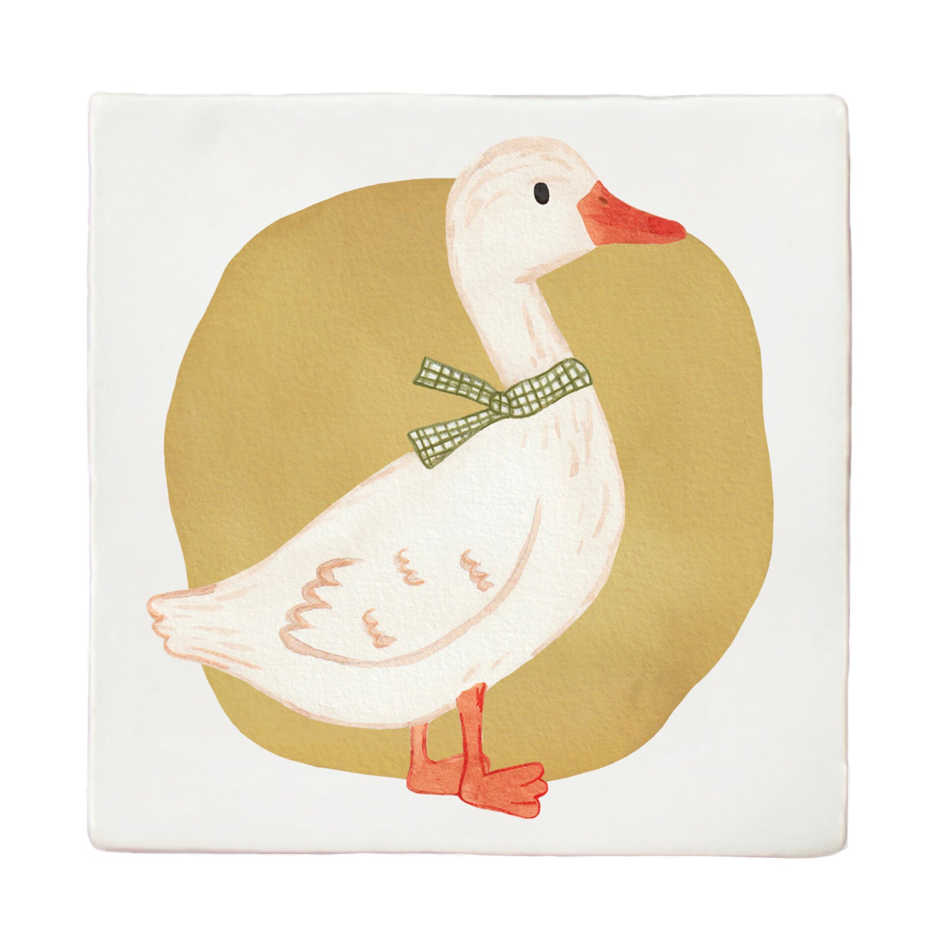 Tegeltje 10x10 'Gans'