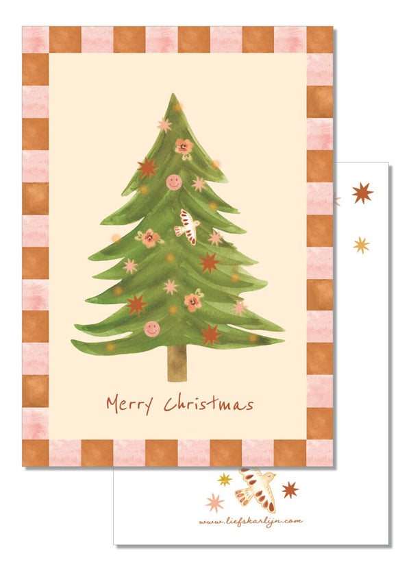 'Kerstboom' kaart
