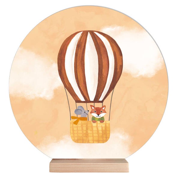 Kleine cirkel 'Luchtballon' 21 cm