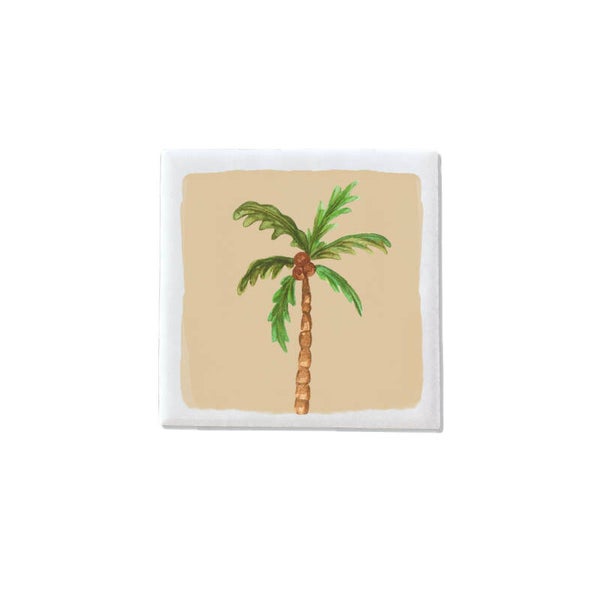 Mini tegeltje magneet - PALMBOOM
