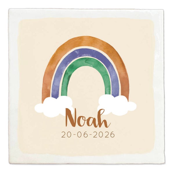 Tegeltje 'regenboog'