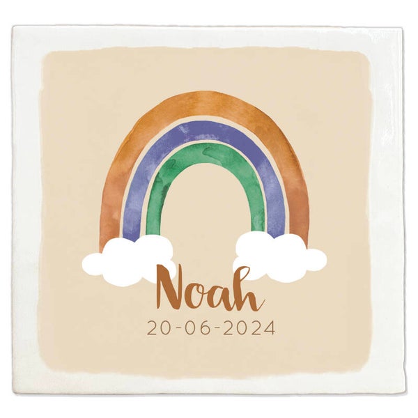 Tegeltje 'regenboog'