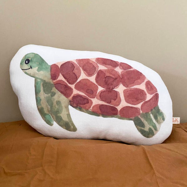 Knuffelkussen 'Schildpad