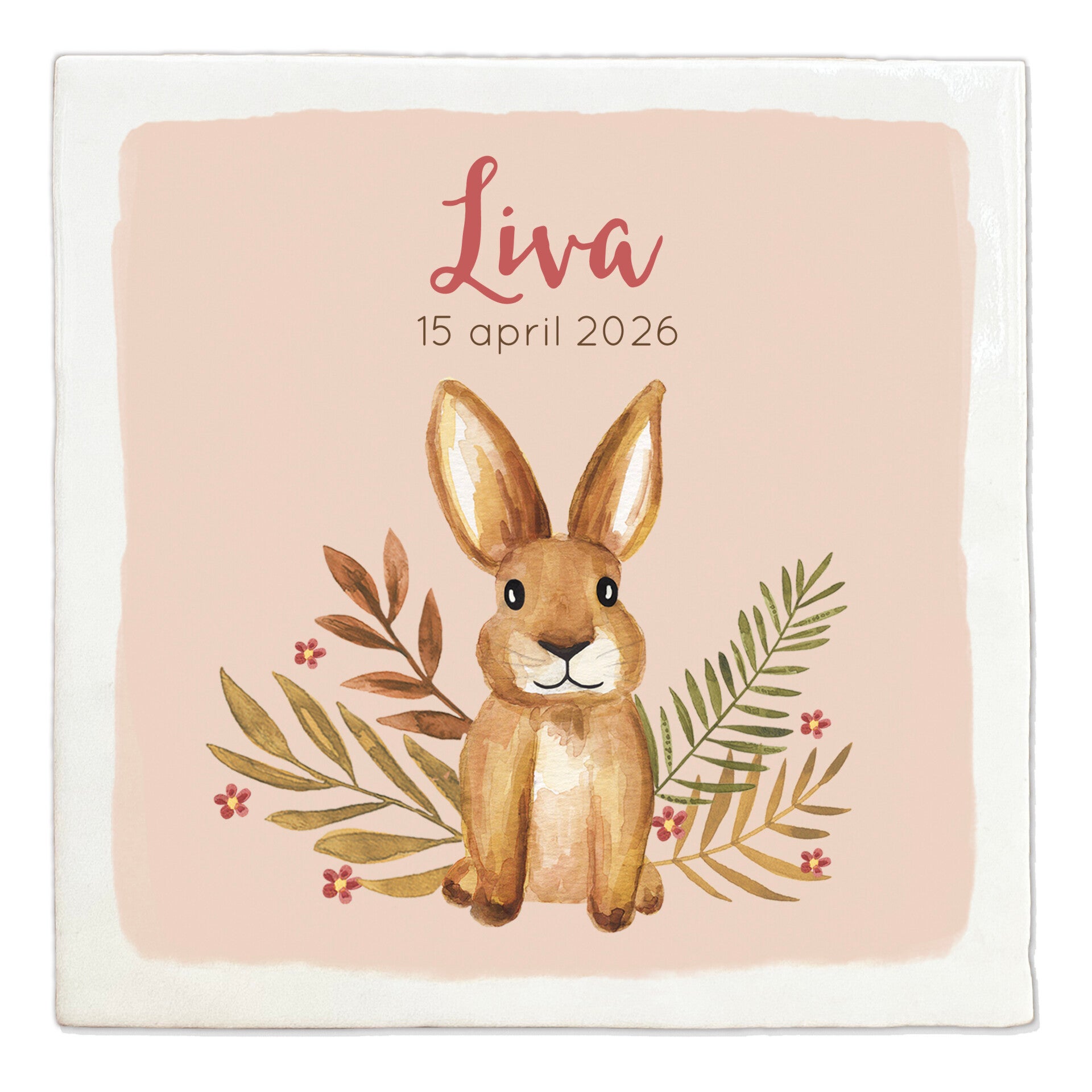 Tegeltje met naam 'konijn'