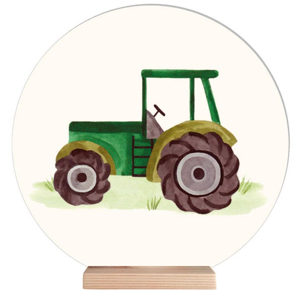 Kleine cirkel 'Tractor' 21 cm