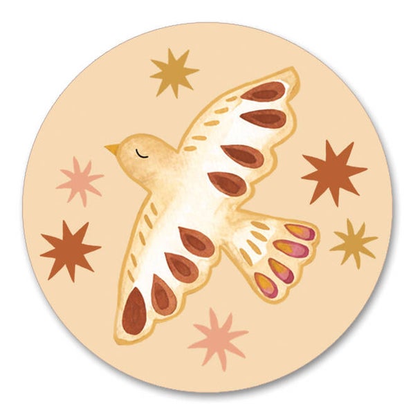 Stickers 10 stuks 'Vogel'