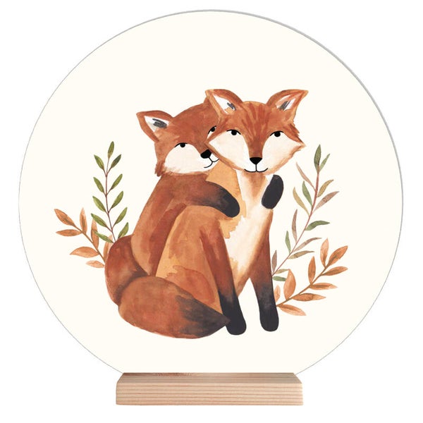 Kleine cirkel 'vosjes' 21 cm