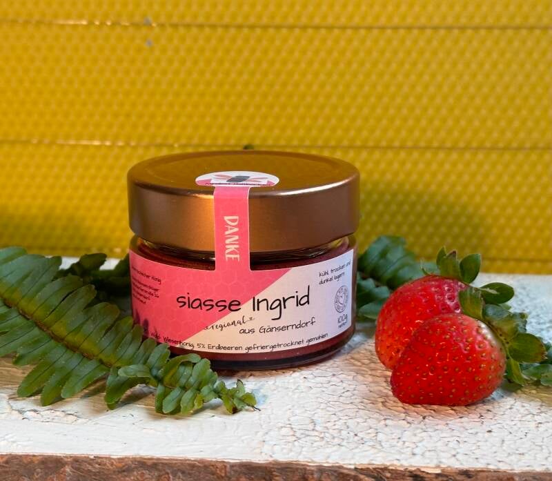 Siasse Ingrid (Honig mit Erdbeeren) 200g