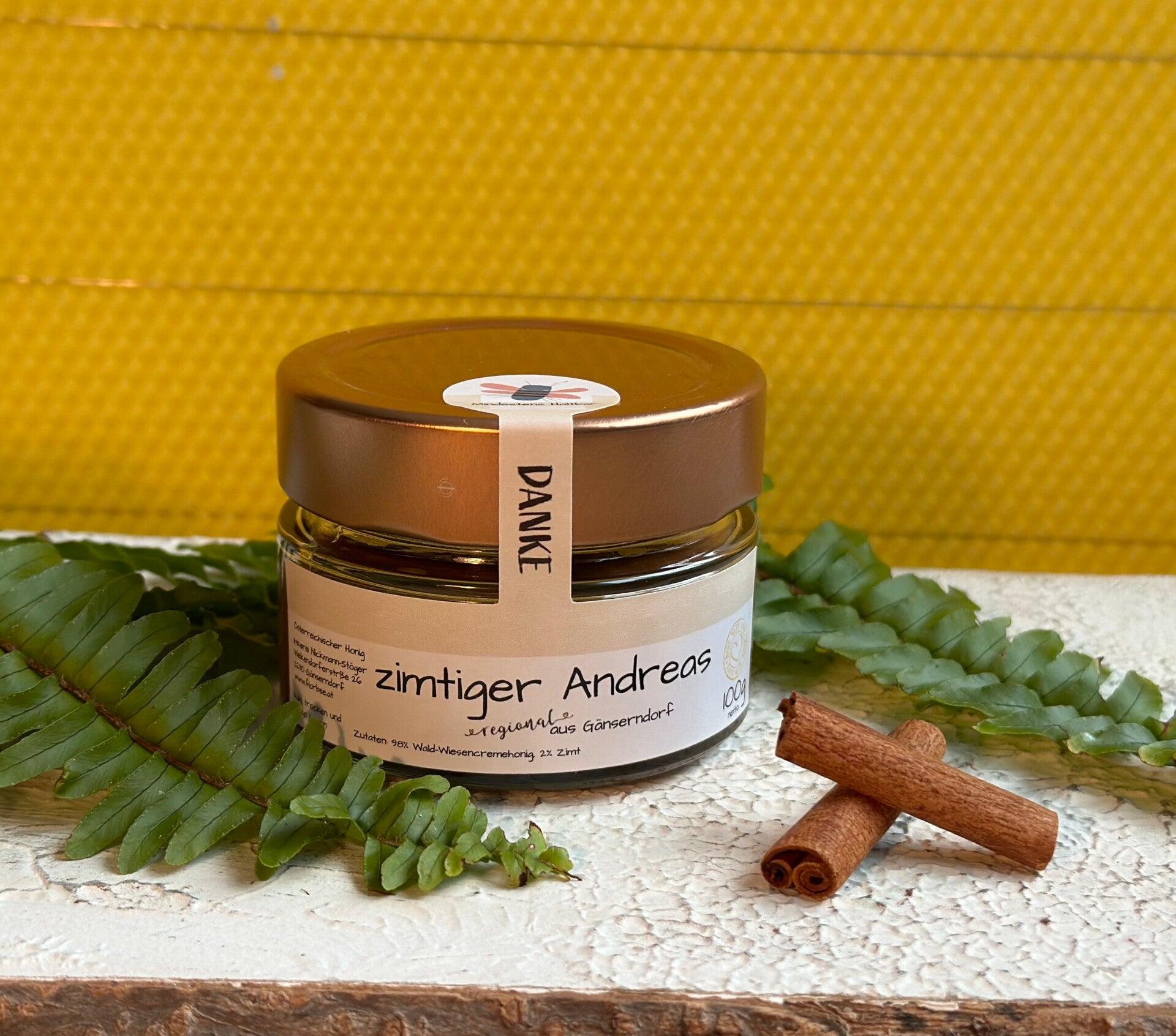 zimtiger Andreas  (Cremehonig mit Zimt) 100g