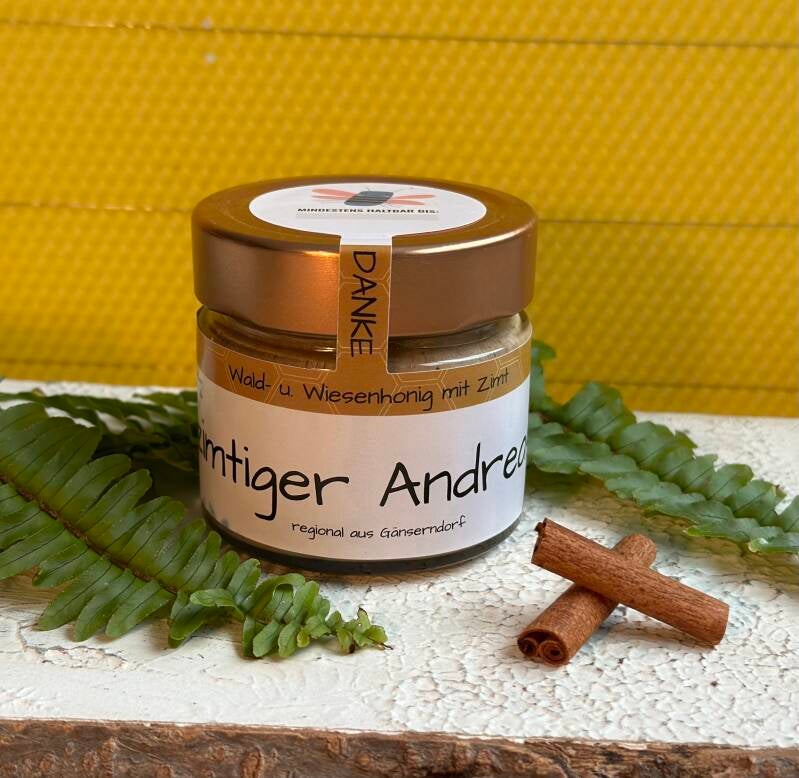zimtiger Andreas  (Cremehonig mit Zimt) 200g