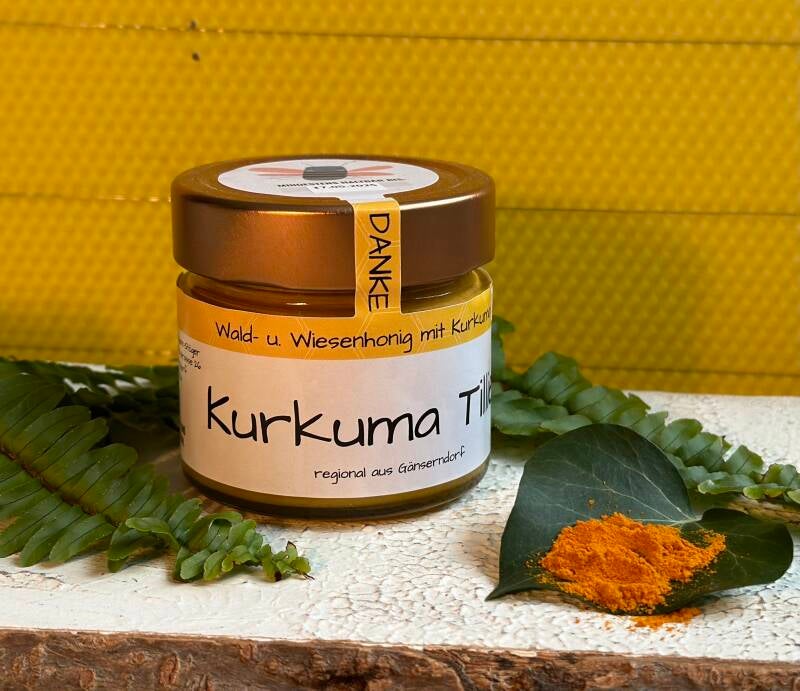 Kurkuma Tillie  (Cremehonig mit Kurkuma) 200g